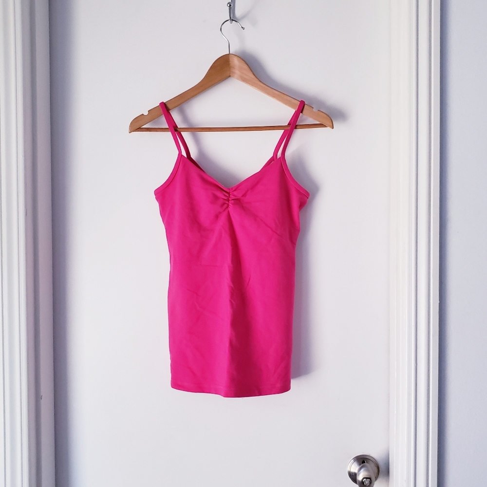 lululemon athletica Hot Pink Double-Strap Tank Top